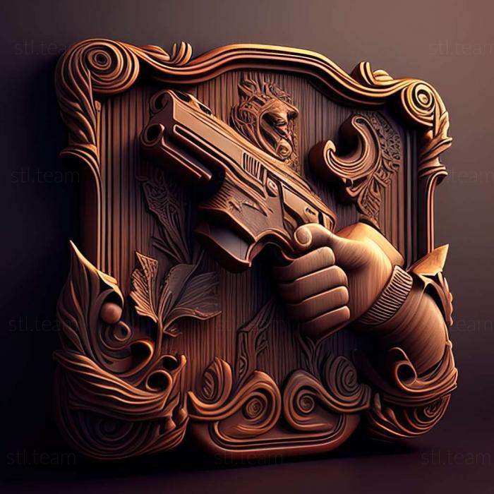 3D модель Гра Guns Up (STL)